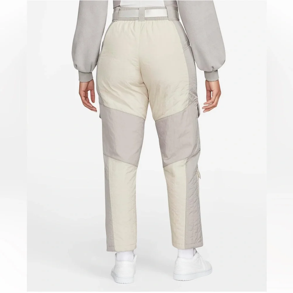 Jordan Women's‎ Cream and Gray Track Pants - Picture 2 of 10